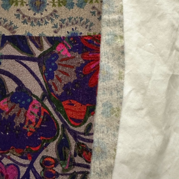 NATURAL LIFE Colorful Patchwork Maxi Skirt Size Small Never Worn - Picture 7 of 9